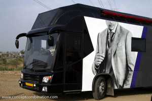 Made on Eicher Bus Chassis
